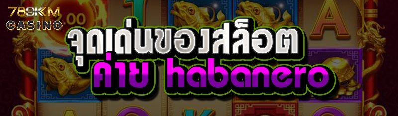 จุดเด่นของสล็อตค่าย habanero
